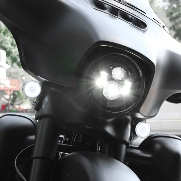 7" LED Blackout Headlight (Daymaker Replacement) for Harley® Road King