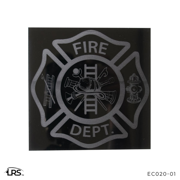 Fire Department Laser Etchings