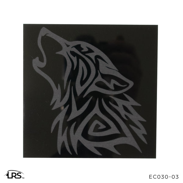 Wolf Laser Etchings