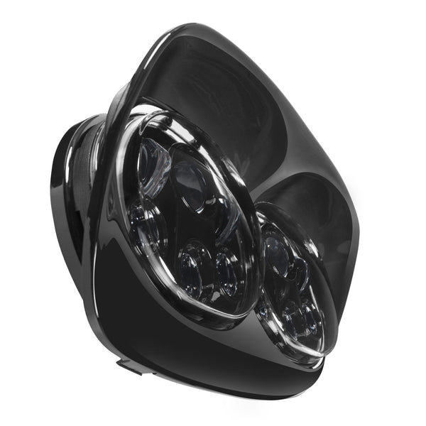HOGWORKZ® Dual LED Blackout Headlight for Harley® Road Glide '98-'13