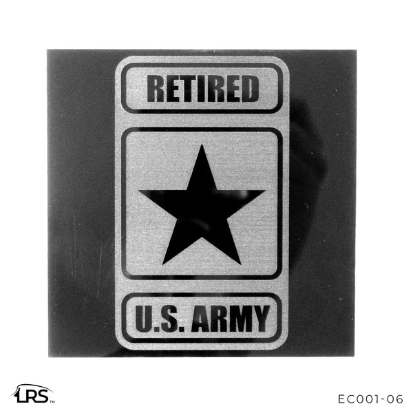 Army Laser Etchings