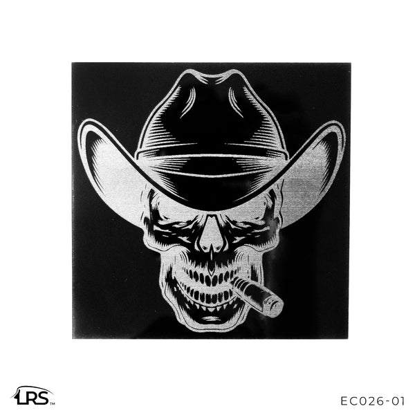 Skull Laser Etchings