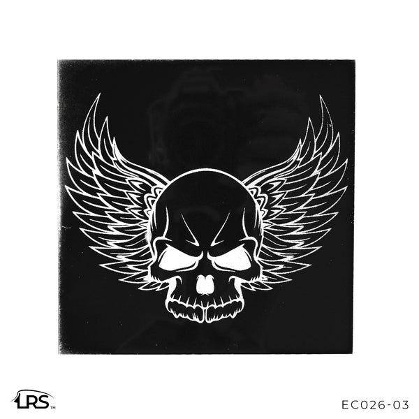 Skull Laser Etchings