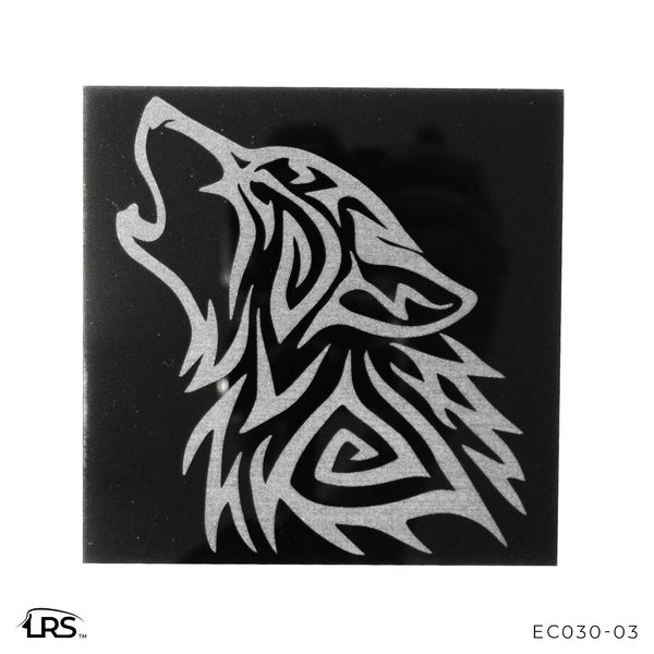 Wolf Laser Etchings
