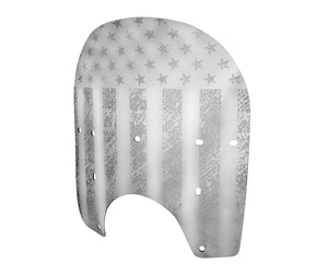 Edge-to-Edge Etching Grunge USA Flag