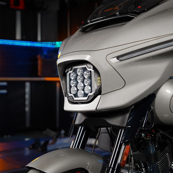 LED Silvertooth™ Performance Headlight for Harley® Street Glide '23.5-'26