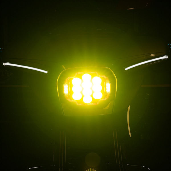 LED Goldtooth™ Performance Headlight for Harley® Street Glide '23.5-'26