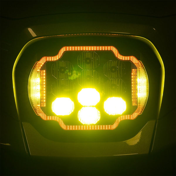 LED Goldtooth™ Performance Headlight for Harley® Street Glide '23.5-'26
