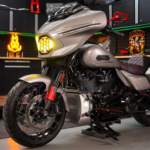LED Goldtooth™ Performance Headlight for Harley® Street Glide '23.5-'26