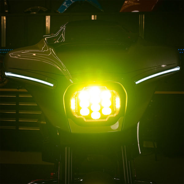 LED Goldtooth™ Performance Headlight for Harley® Street Glide '23.5-'26