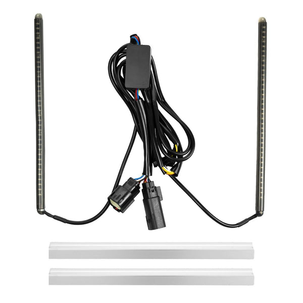 HOGWORKZ® LED Filler Stripz for Harley Touring '14-'25 | Smoked