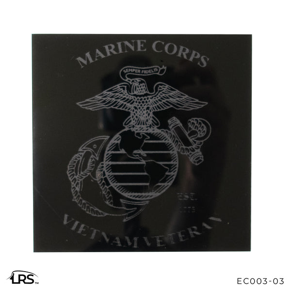 Marines Laser Etchings