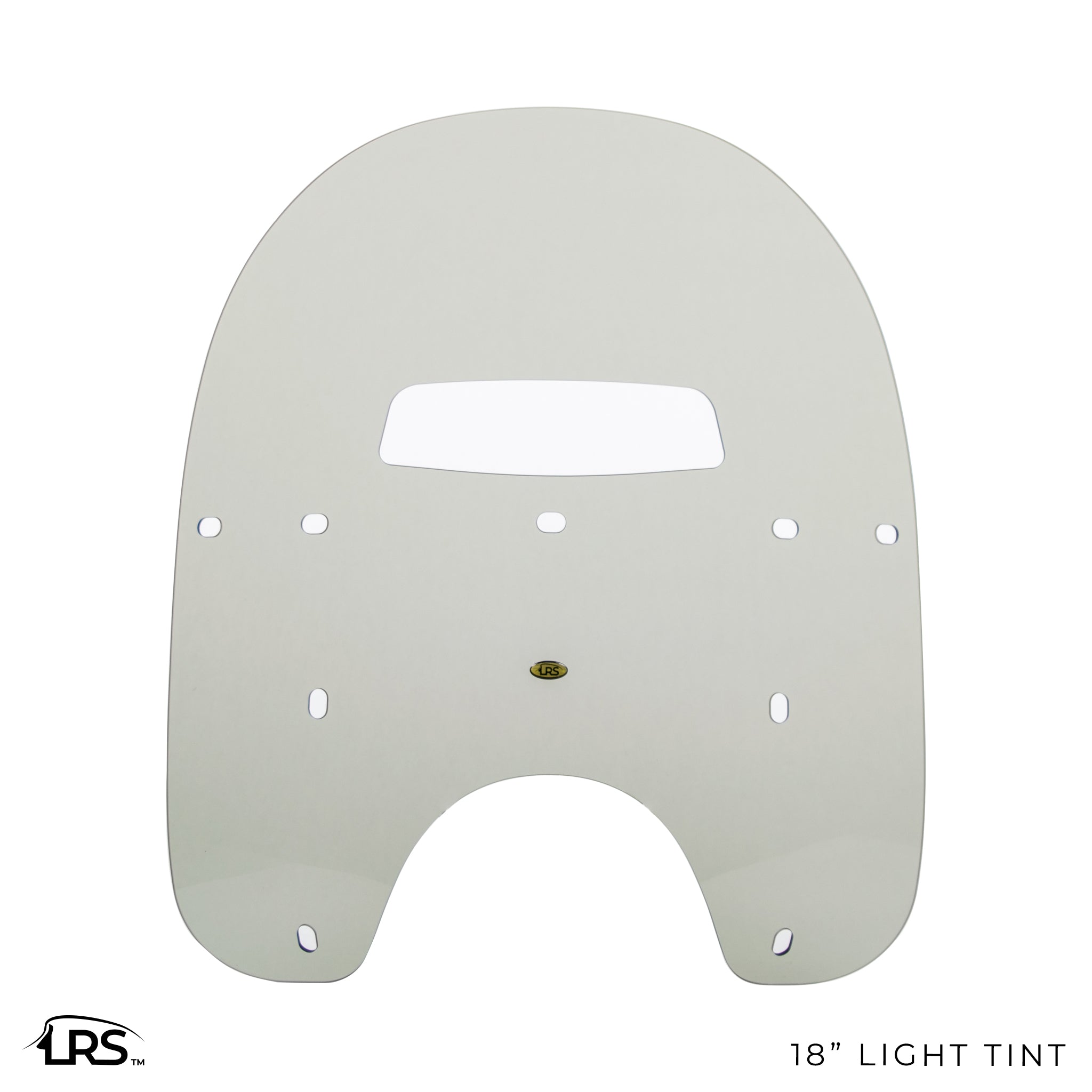 Long Ride Shields Heritage Zephyr Gold Series Acrylic Windshield